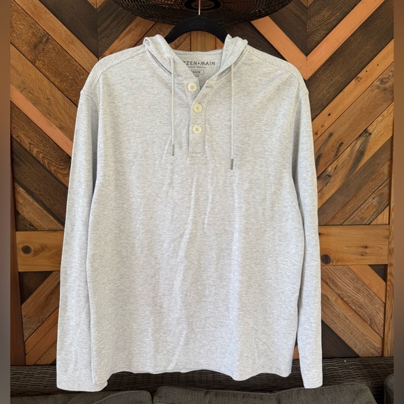 Mizzen+Main Other - Mizzen + Main Performance Pull Over Hoodie Henley Size Medium